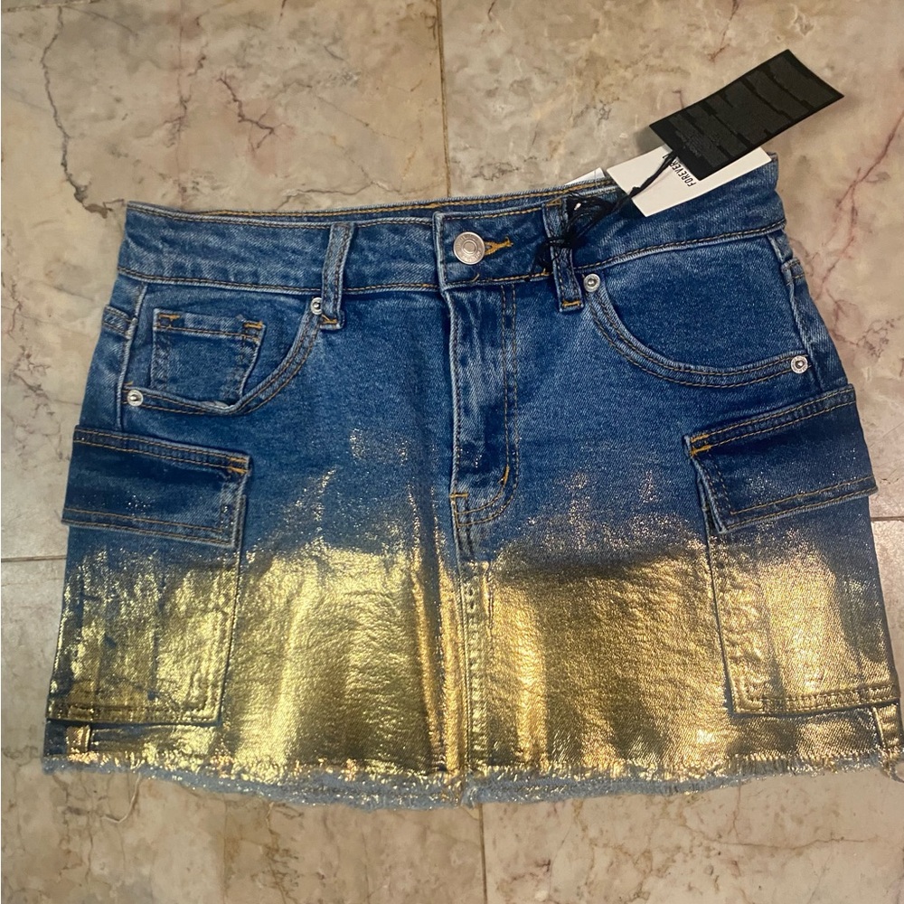 Forever 21 jean skirt
